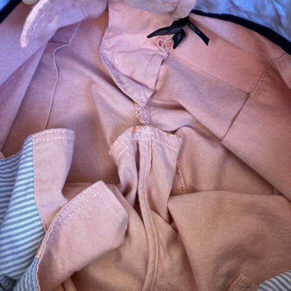 Polo Ralph Lauren Sz32 Cotton Chino Shorts Pale Pink Preppy Flat Front Old Money - Picture 16 of 16